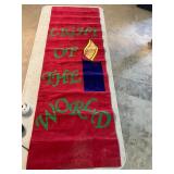 Church / Christian flag made of Fabric.