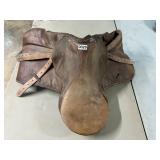 English Leather riding saddle