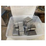 10 table top napkin holders in tote tote