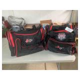 2 Justin/wrangler rodeo duffel bags
