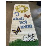 Church / Christian flag made of Fabric.