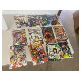 12 assorted comic books