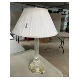 Pretty table lamp with shade