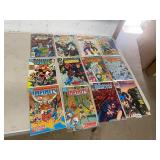 12 assorted comic books
