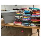Lot of assorted books W tote