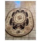 Oval rug 62 x 86