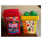 Lego and Mega blocks