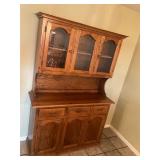 2 piece hutch only. No contents