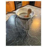 Ricer, dowel, and stand