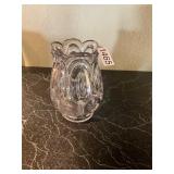 Pretty crystal vase
