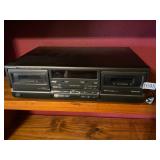 Technics dual cassette deck