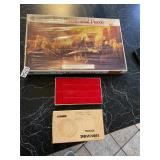 U.S. Bicentennial puzzle and Dominoes