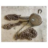 Cyclone model m 1 ton chain hoist