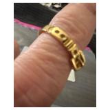 14k gold ring