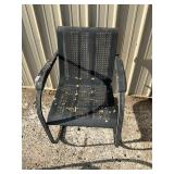 Vintage metal chair