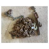 Small chain binder, chain pieces