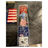 3 x 5 flag pole kit and nylon flag