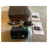 Redmed Airsense 10 c-pap machine, cables, bag