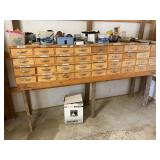 36 drawer storage and contents