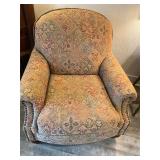 Clean fabric sitting chair