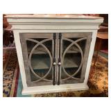 Nice wooden cabinet with doors 19 x 42 x 43