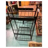 3 tier metal rack