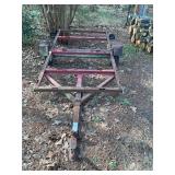 4 x 8 utility trailer with 1 7/8ï¿½