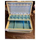 White jewelry box