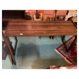 Table with metal legs