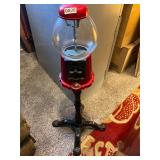 Candy jar machine. Plastic