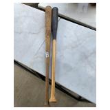 2- vintage wooden baseball bats