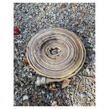 Firefighters hose