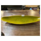Green USA dish platter