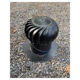 Aluminum whirlee bird vent - black
