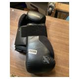 Hayabusa black boxing gloves