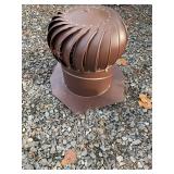 Aluminum whirlee bird vent - brown