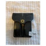 German Luger leather mag holder