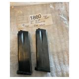 2- Browning high power 9 mm ramline clips