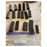 16 assorted clips 9 mm, .22