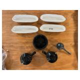 Corn holders and salt /pepper shakers