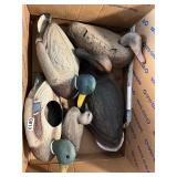 5- duck decoys