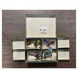 4 hummingbird pins