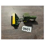 John Deere Die cast tractor and planter