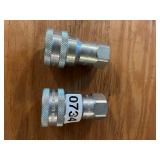 Pneumatic quick connects