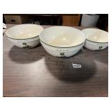 3 John Deere bowls