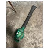 Weedeater electric blower