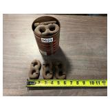 Can of heavy chain links