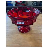 Ruby red bowl / dish