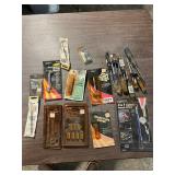 Screwdrivers and assorted tools