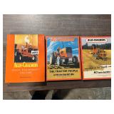 3- Allis Chalmers tractor books